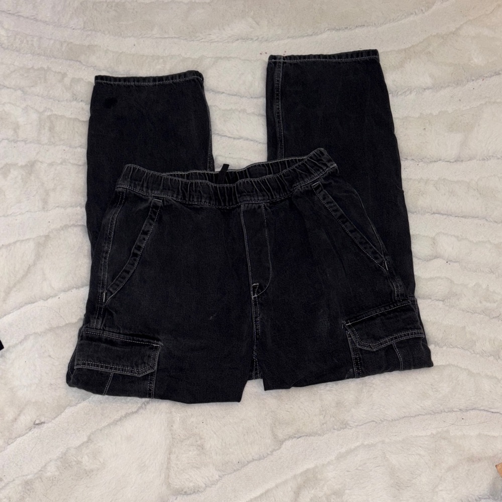 H&M Black Relaxed Men Jeans